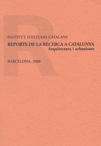 REPORTS DE LA RECERCA A CATALUNYA | 9788472835399 | RIBAS I PIERA, MANUEL