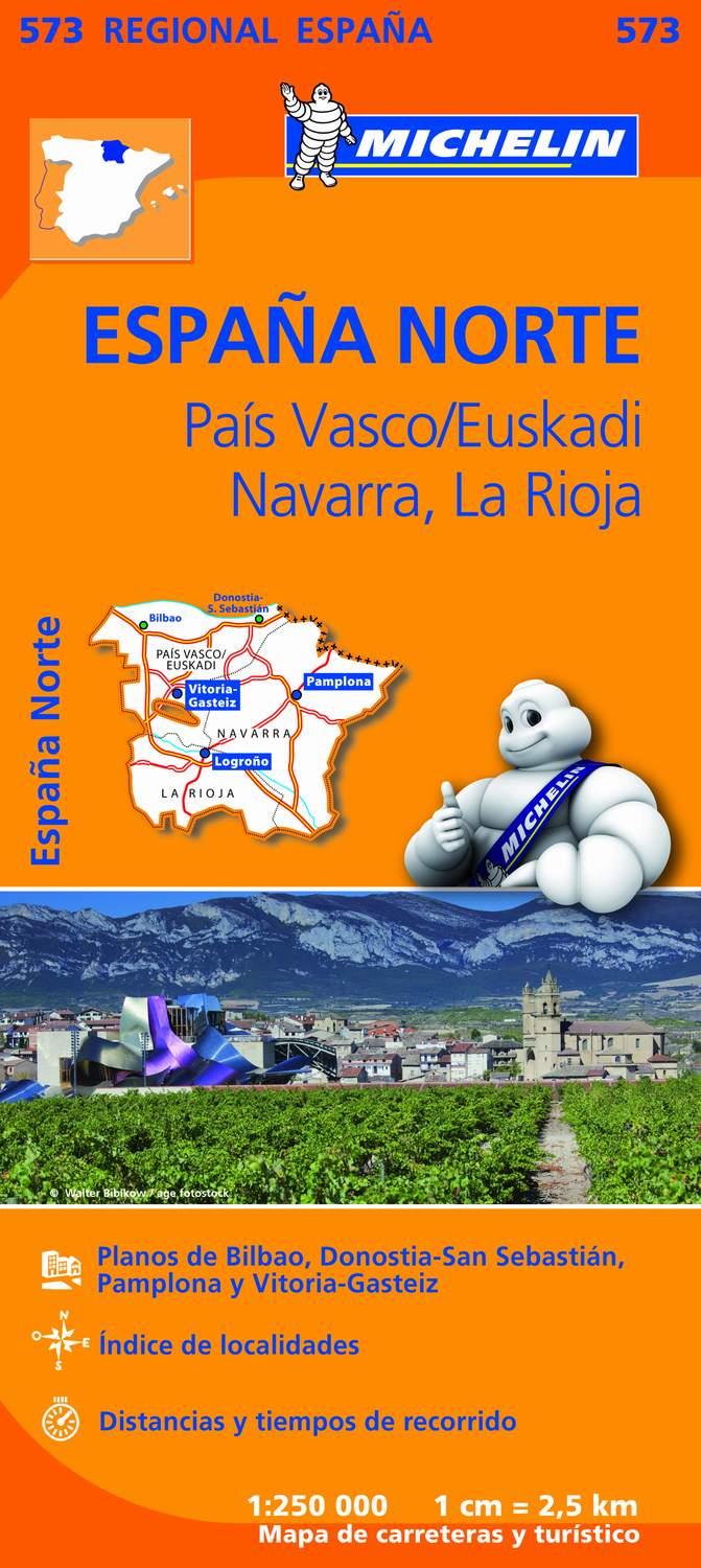 PAIS VASCO NAVARRA LA RIOJA MAPA ESPAÑA NORTE | 9782067184206 | VARIOS AUTORES