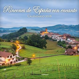 2018 CALENDARIO RINCONES DE ESPAÑA CON ENCANTO 2018 | 9788448023492 | AA. VV.