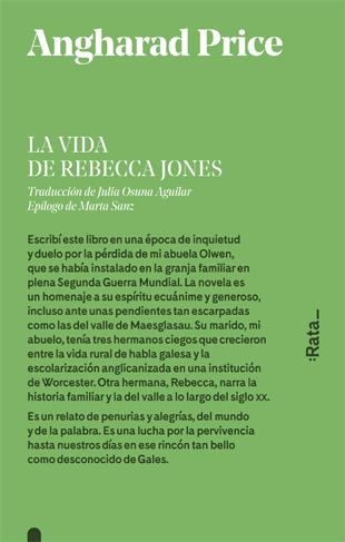 LA VIDA DE REBECCA JONES | 9788416738441 | PRICE, ANGHARAD