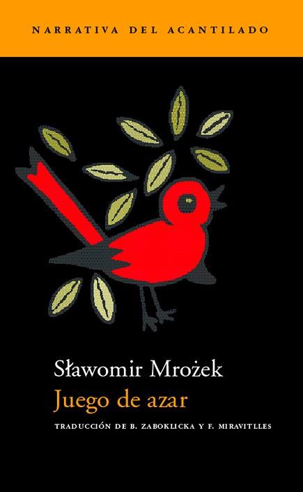 JUEGO  DE AZAR | 9788495359339 | MROZEK, SLAMOWIR