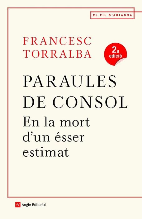 PARAULES DE CONSOL | 9788418197246 | TORRALBA ROSELLÓ, FRANCESC