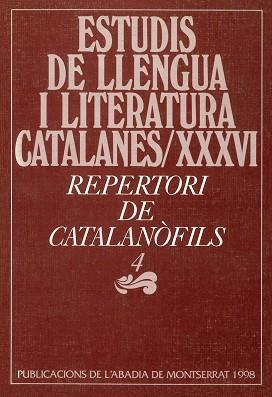 ESTUDIS DE LLENGUA I LITERATURA CATALANES/ XXXVI | 9788478269235 | VARIOS AUTORES