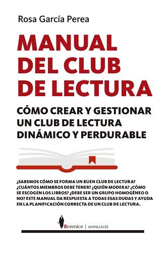 COMO GESTIONAR UN CLUB DE LECTURA | 9788416750382 | GARCÍA PEREA, ROSARIO