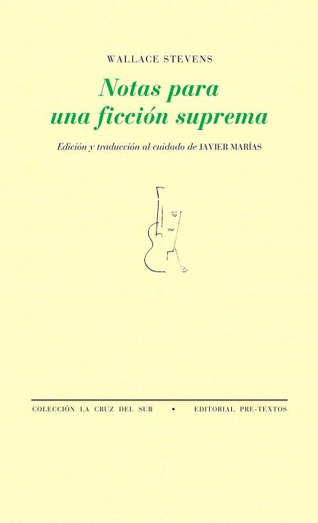 NOTAS PARA UNA FICCION SUPREMA | 9788481910995 | STEVENS, WALLACE