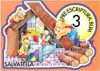 PREESCRIPTURA BUM 3  RINXOLS D'OR | 9788484120568 | SABATÉ RODIÉ, TERESA