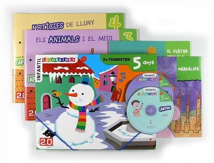 COLORAINES 5 ANYS 2ON TRIMESTRE | 9788466125529 | EQUIP EDITORIAL CRUÏLLA