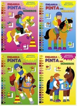 ENGANXA I PINTA PER NUMEROS (4 TÍTOLS) | 9788467719475 | BUSQUETS, JORDI