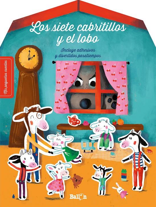 STICKERS - LOS SIETE CABRITILLOS Y EL LOBO | 9789403212944 | BALLON