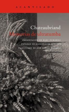MEMORIAS DE ULTRATUMBA 2 VOLUMS | 9788496136878 | CHATEAUBRIAND