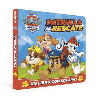 PAW PATROL | PATRULLA CANINA. LIBRO DE CARTÓN CON SOLAPAS - PATRULLA AL RESCATE | 9788448871260 | NICKELODEON