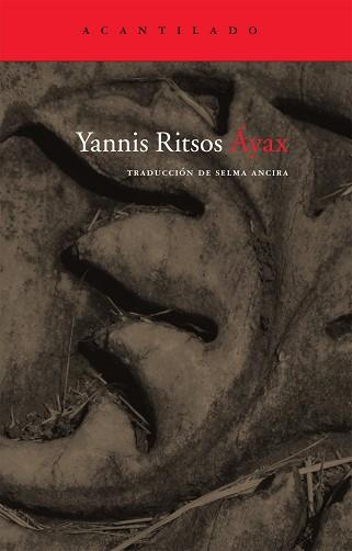 AYAX AC-180 | 9788496834880 | RITSOS, YANNIS