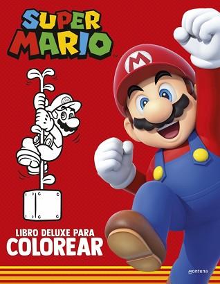 SUPER MARIO - LIBRO DELUXE PARA COLOREAR | 9788419975539 | NINTENDO
