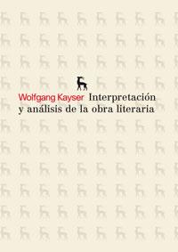 INTERPRETACION Y ANALISIS DE LA OBRA LIT | 9788424936273 | KAYSER, WOLFGANG