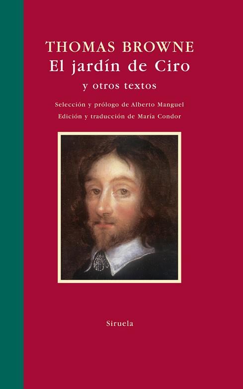 JARDIN DE CIRO Y OTROS TEXTOS  LT-289 | 9788498413113 | BROWNE, THOMAS