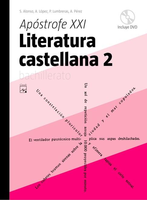 LITERATURA CASTELLANA 2. APÓSTROFE XXI | 9788421840290 | VARIOS AUTORES