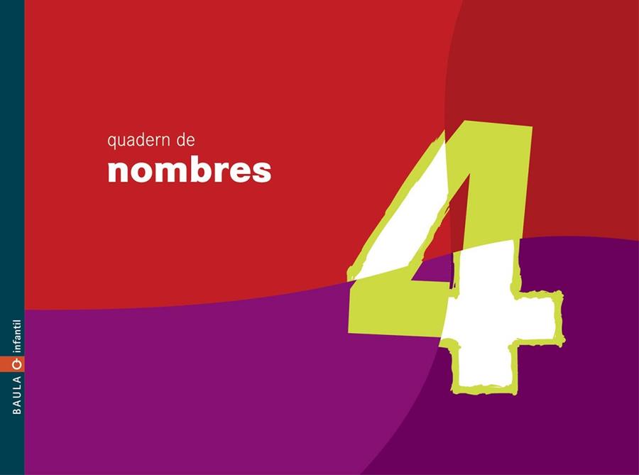 QUADERN DE NOMBRES 4 (0,8,9) | 9788447913763 | DEPARTAMENT D'EDICIONS EDUCATIVES DE BAULA