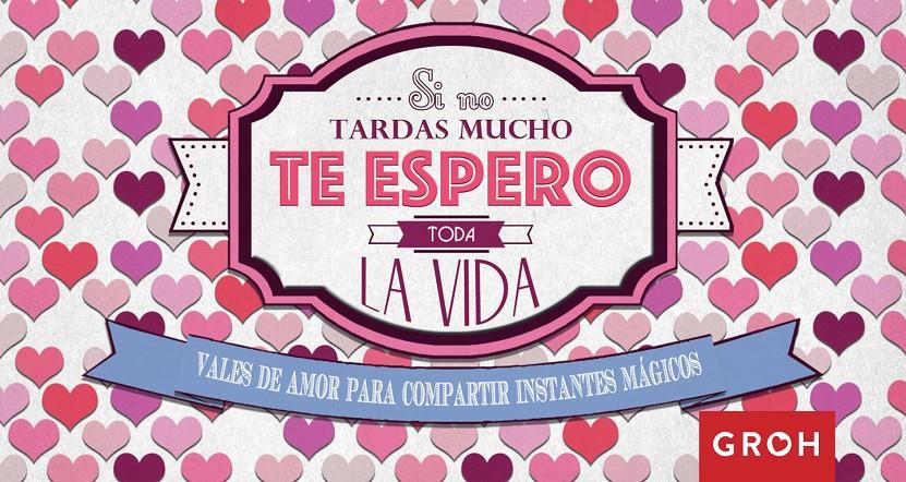VALES DE AMOR PARA COMPARTIR INSTANTES MÁGICOS | 9788490680674 | GROH