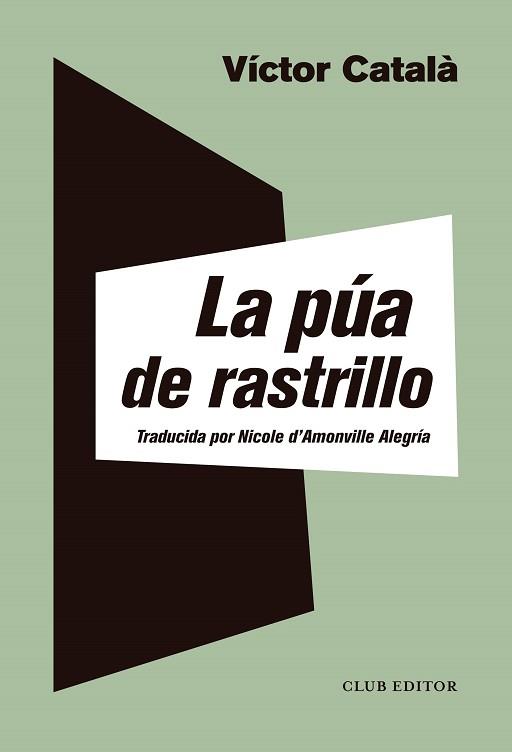 LA PÚA DE RASTRILLO | 9788473293150 | CATALÀ, VÍCTOR