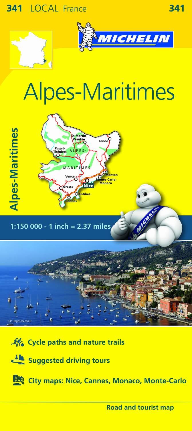 MAPA LOCAL ALPES-MARITIMES | 9782067210714 | VARIOS AUTORES