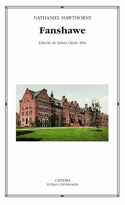 FANSHAWE | 9788437621470 | HAWTHRONE, NATHANIEL