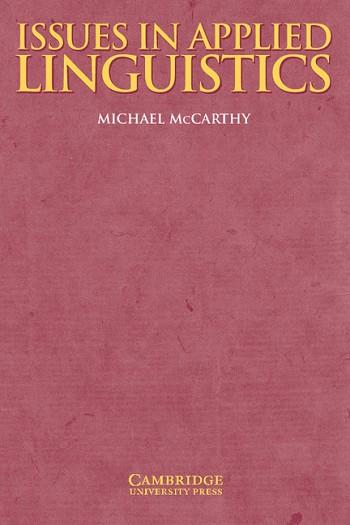 ISSUES IN APPLIED LINGUISTICS | 9780521585460 | MCCARTHY, MICHAEL