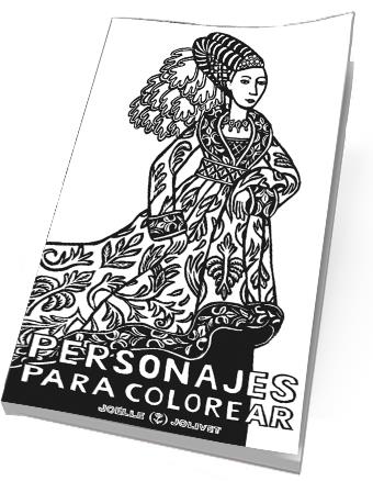 PERSONAJES PARA COLOREAR | 9788415278528 | JOLIVET, JOËLLE