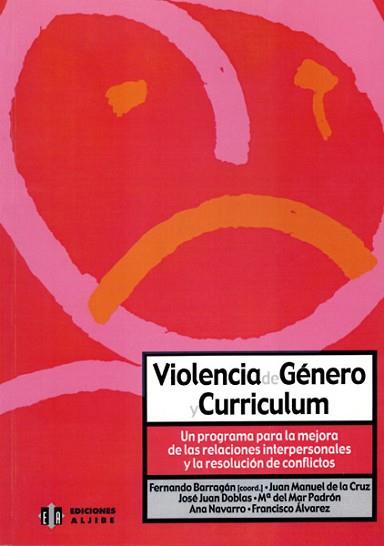 VIOLENCIA DE GENERO Y CURRICULUM | 9788495212979 | BARRAGAN, FERNANDO (COORD.)