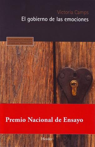 GOBIERNO DE LAS EMOCIONES, EL | 9788425427442 | CAMPS, VICTORIA