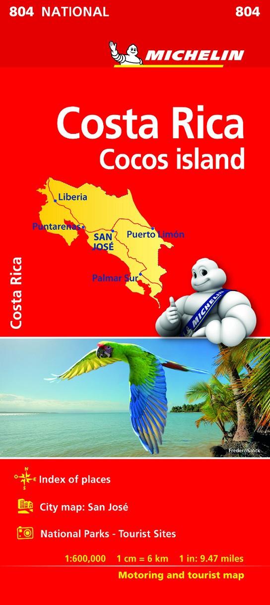 MAPA NATIONAL COSTA RICA | 9782067229440 | VARIOS AUTORES