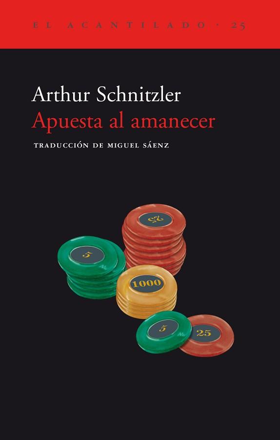 APUESTA AL AMANECER BOLSILLO-11 | 9788496489899 | SCHNITZLER, ARTHUR