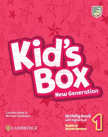 KID'S BOX NEW GENERATION ENGLISH FOR SPANISH SPEAKERS LEVEL 1 ACTIVITY BOOK WITH | 9788413224398 | NIXON, CAROLINE/TOMLINSON, MICHAEL