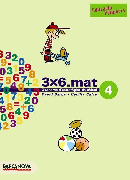 3X6, MATEMATIQUES, EDUCACIO PRIMARIA. QUADERN D'ESTRATEGIES | 9788448916909 | BARBA URIACH, DAVID