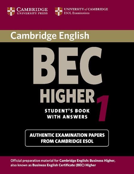 CAMB BEC HIGHER ST (3) | 9780521752893 | UCLES