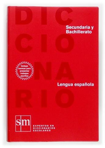 SECUNDARIA Y BACHILLERATO. LENGUA ESPAÑOLA : DICCIONARIOS SM | 9788467508314 | VARIOS AUTORES
