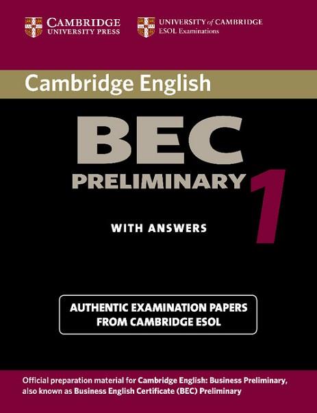 CAMB BEC PRELIMINARY ST (1) | 9780521753012 | UCLES