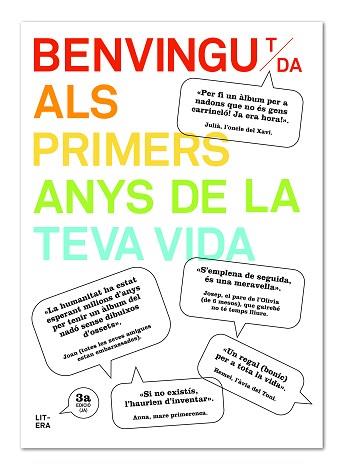 BENVINGUT/DA ALS PRIMERS ANYS DE LA TEVA VIDA | 9788494294709 | TERRER BAYO, NOELIA/RUBIO CANET, CARLOS