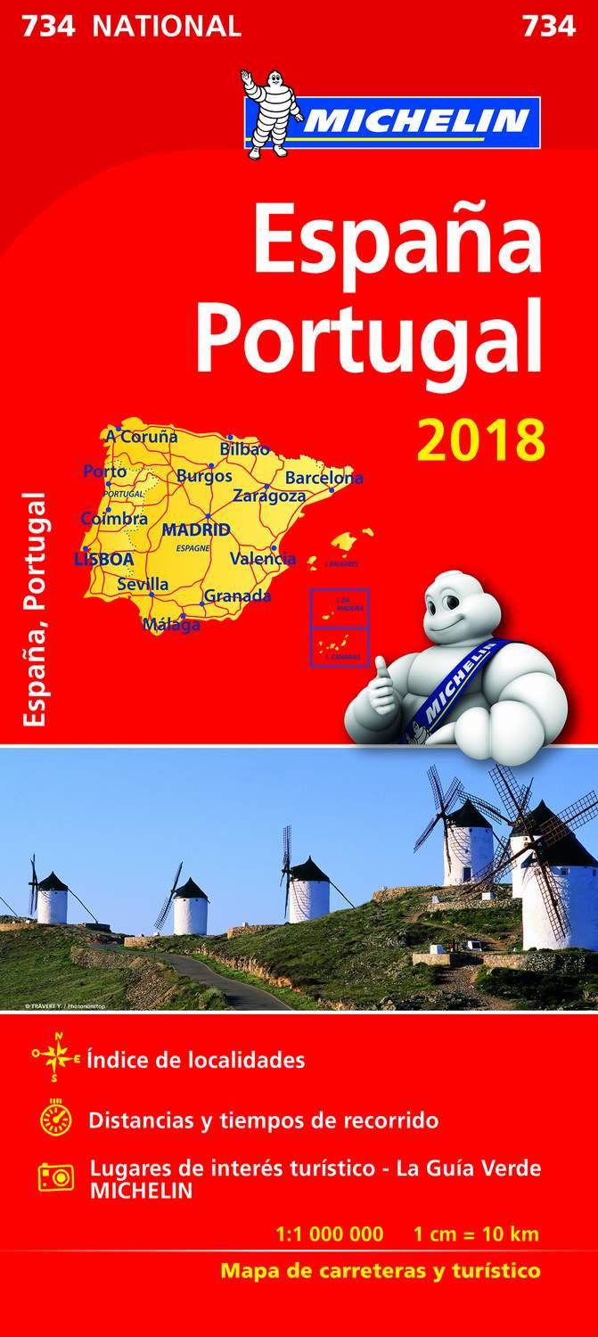 MAPA NATIONAL ESPAÑA - PORTUGAL | 9782067226654 | VARIOS AUTORES