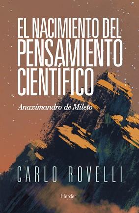 EL NACIMIENTO DEL PENSAMIENTO CIENTÍFICO | 9788425440595 | ROVELLI, CARLO