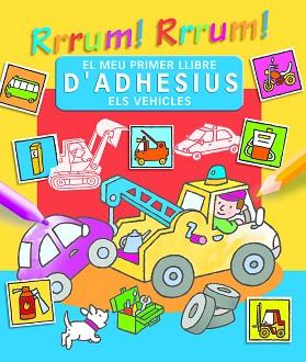MEU PRIMER LLIBRE D'ADHESIUS ELS VEHICLES | 9788478640423 | ENGELEN, ANITA