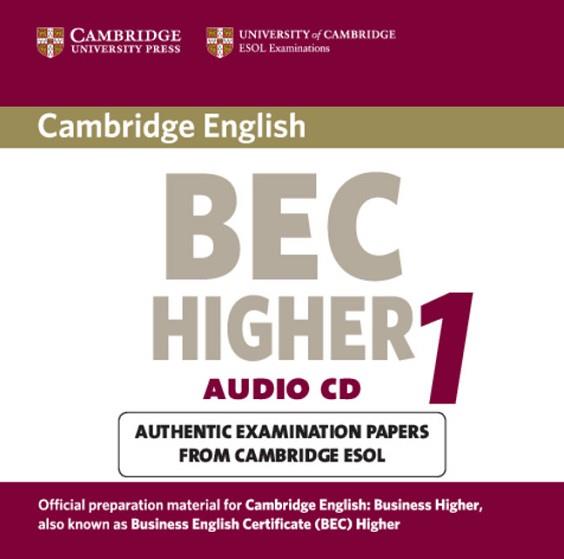 CAMB BEC HIGHER CD (3) | 9780521752916 | UCLES