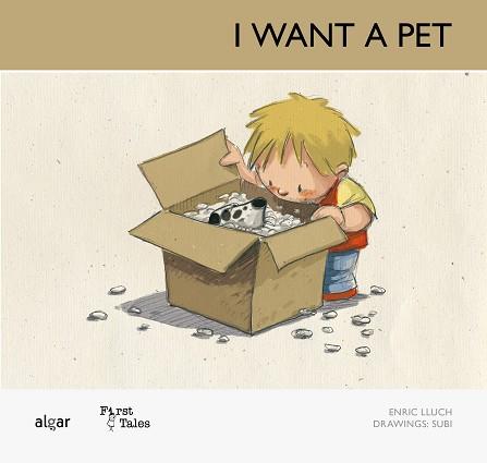 I WANT A PET | 9788498454482 | LLUCH GIRBÉS, ENRIC