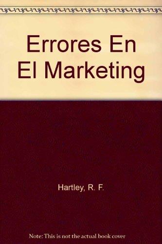 ERRORES EN EL MARKETING | 9788428317719 | HARTLEY, ROBERT