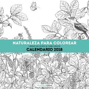 2018 CALENDARIO NATURALEZA PARA COLOREAR 2018 | 9788448023553 | AA. VV.