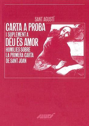 CARTA A PROBA I SUPLEMENT A DEU ES AMOR | 9788484151364 | AGUSTIN, SANTO