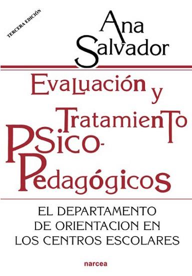 EVALUACION Y TRATAMIENTO PSICOPEDAGOGICO | 9788427710375 | SALVADOR ALCAIDE, ANA