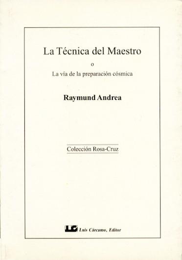 TECNICA DEL MAESTRO,LA | 9788476270783 | ANDREA, RAYMUND