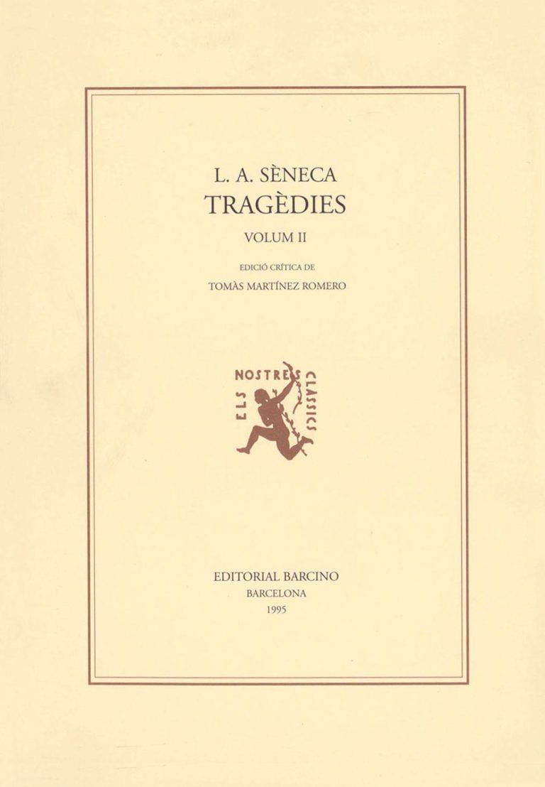 TRAGEDIES. VOLUM I | 9788472266650