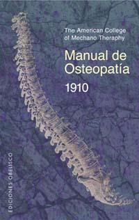 MANUAL DE OSTEOPATIA | 9788497770194 | MECHANO THERAPHY, AMERICAN COLLEG