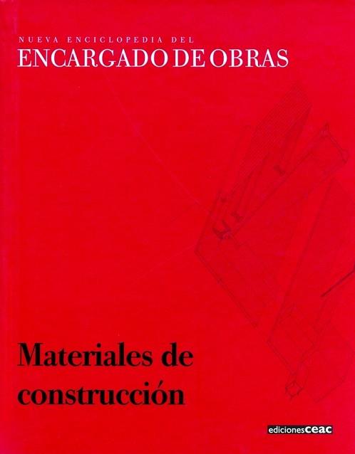 MATERIALES DE CONSTRUCCION | 9788432926198 | CEAC, EDICIONES